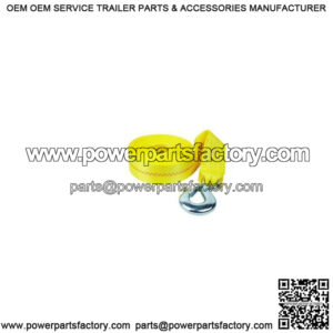 2" x 16' Heavy-Duty Trailer Winch Strap w/Loop End