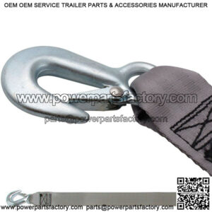 2" x 15' Heavy Duty Winch Strap with Loop End