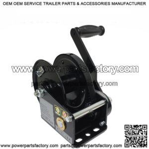 Trailer Winch w/ Brake, 1.5k