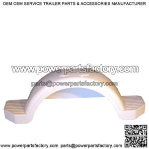 LH/RH White Plastic Fender for 14" Tires, w/o Light