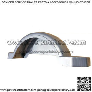 Silver Plastic Fender for 14 in. Tires