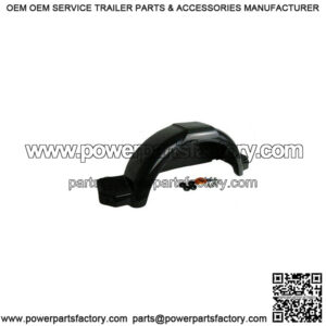 LH Black Plastic Fender Kit for 14" Tires