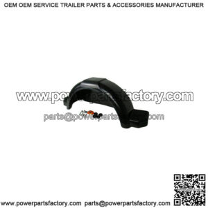 RH Black Plastic Fender Kit for 14" Tires