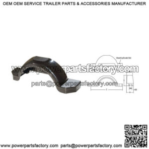 Black Plastic Fender for 14" Wheels