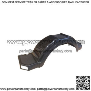 LH Black Plastic Fender 14"/15" Tires w/Cutout