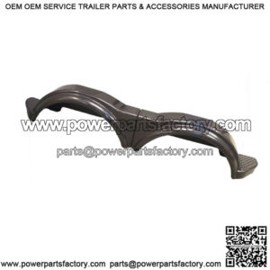 Black Plastic Modular Tandem Fender, 14"/15" Tires