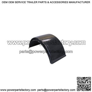 Black Plastic Fender for 19.5" Dual Rear Tires