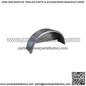 13" Trailer Tire Fender w/Back, Steel