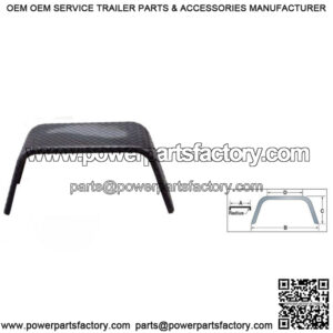 Tread Plate Steel Fender, 15" Wheels