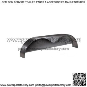 15" Tandem Teardrop Trailer Fender w/Back, Steel