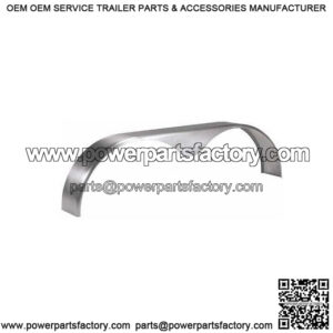 16" Tandem Teardrop Trailer Fender, Steel