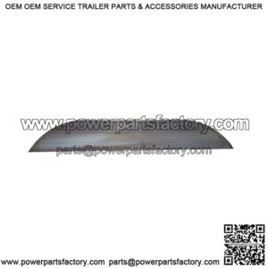 Radius Tandem Tread Plated Fender Back, Steel
