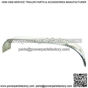 Tandem 13-15" Trailer Tire Fender, Aluminum Tread Plate