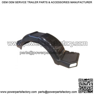 RH Black Plastic Fender 12"/13" Tires w/Cutout