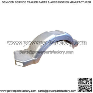 LH Gray Plastic Fender 13"/14" Tires w/Cutout