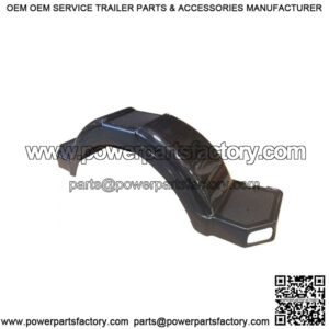 Black Plastic Fender 13"/14" Tires, 2-Hole