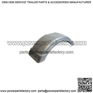 Gray Plastic Fender for 8" to 12" Wheels