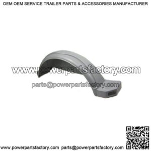 RF/LR Gray Plastic Fender for 13" Tires, w/Cutout