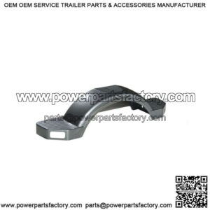 Gray Plastic Fender LH for 12" Wheels, Rectangle Cutout