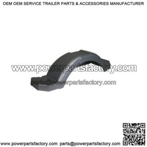 Gray Plastic Fender for 12"/13" Wheels, No Cutout