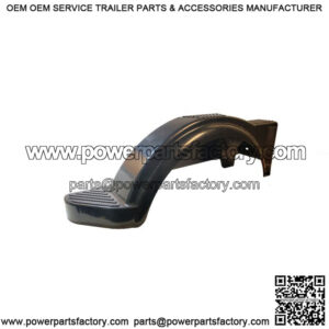 Black Plastic Mod Fender LF/RR for 13" Wheels, No Cutout