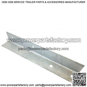 Galvanized Single 13" Fender Bracket (Left Hand)
