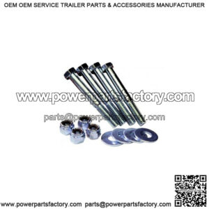 3/8" x 3" Hex Head Bolts (4-pack)