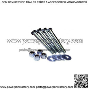 3/8" x 4" Hex Head Bolts (4-pack)