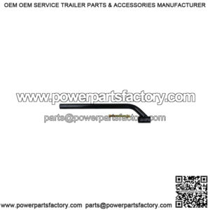 19.5"-24.5" Fender Mounting Arm, Black Powder Coated