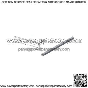 3" x 3" x 74" Galvanized Trailer Tongue