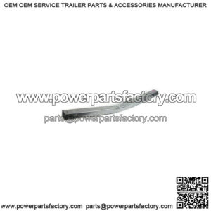 2" x 3" x 61.25" x .105" Galvanized Trailer Crossbar