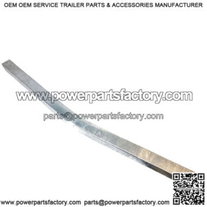 3" x 3" x 64.38" Galvanized Trailer Crossbar