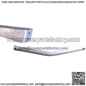 3" x 3" x 69" Galvanized Trailer Crossbar