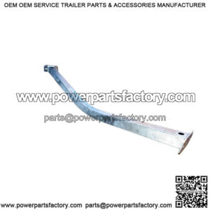 3" x 3" x 74" Galvanized Trailer Crossbar