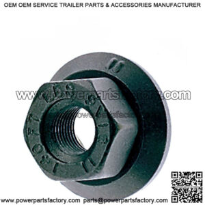 5/8" RH 2-Piece Flange Nut, Single or Dual Wheels