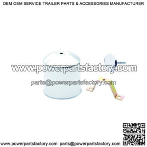 10 Lug Rear Hub Cover w/Center Bolt Mount (6.25" Hub Dia.)