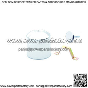 10 Lug Rear Hub Cover w/Center Bolt Mount (8.25" Hub Dia.)