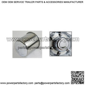 Stainless Steel 4.25" O.D. Wheel Center Cap