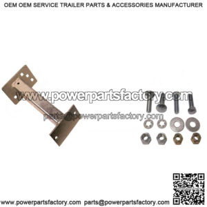 Galvanized Spare Trailer Tire Mount, I-Beam