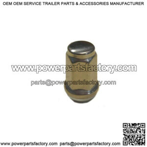 Small Cone Stainless Steel Lug Nut, 1/2"-20 Thread