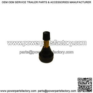 High Pressure (100 PSI) Snap In Brass Trailer Wheel Valve Stem