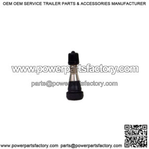 High Pressure (80 PSI) Snap In Nickel Trailer Wheel Valve