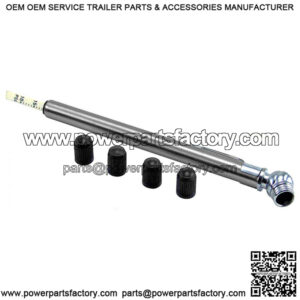 Hopkins Short Tire Pressure Gauge, with Caps