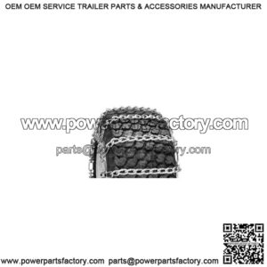 Galvanized Tire Chains, 2-Link 5.70x5.00-8 (Pair)