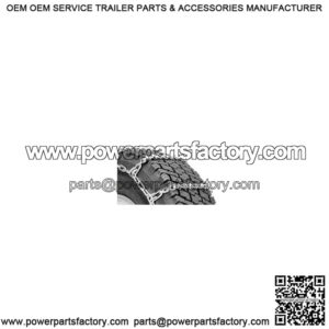 Galvanized Tire Chains, 4-Link 20x10.00-10 (Pair)