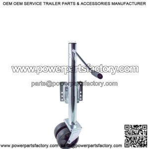 1,500 lb. Dual Wheel Swivel Mount Trailer Tongue Jack