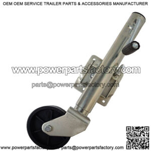 RAM 1,500 lb. Dual Wheel Swivel Mount Trailer Tongue Jack