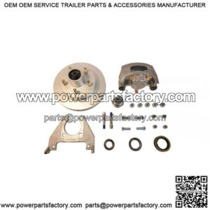 10" Disc Brake Assy, Dacromet & Stainless
