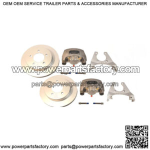 10" Disc Brake Set, Dacromet/(Slip On)