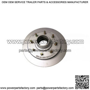 7K 13" Vented Integral Rotor/Hub, Dacromet